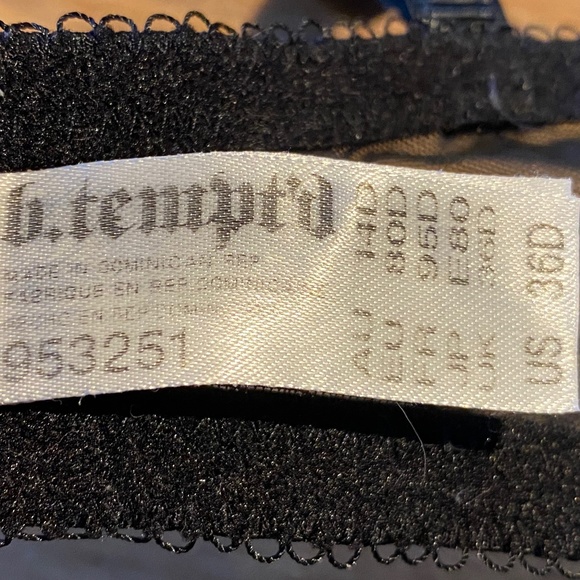 b.tempt'd by Wacoal B. Inspired Contour Underwire Balconette Bra, Night/Dazzling - Picture 8 of 11